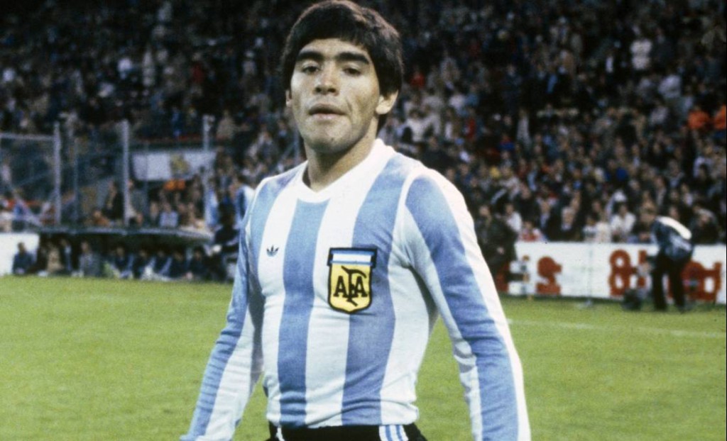 Maradona, ex giocatore dell'Argentina